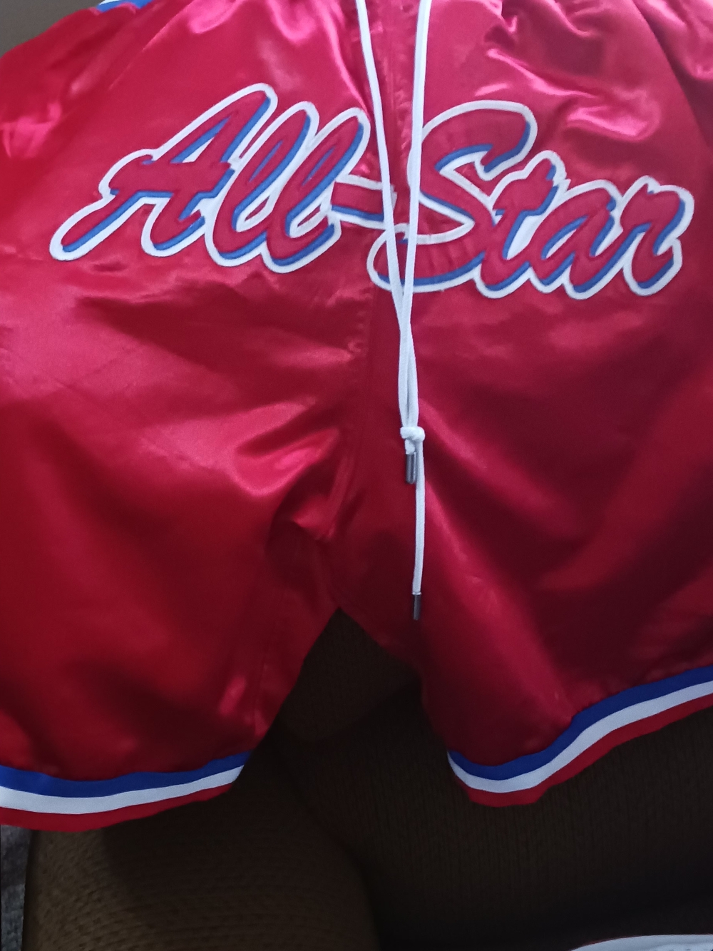 JUST DON MITCHELL AND NESS 1991 NBA ALL STAR 100% AUTHENTIC SHORTS XXL